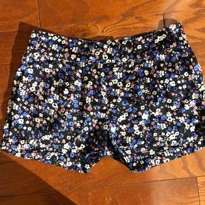 Silk dress shorts